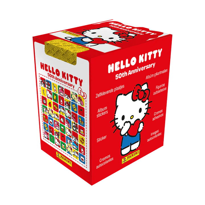 Panini - Hello Kitty 50th Anniversary Sticker Collection - Booster Box (36 Packs)